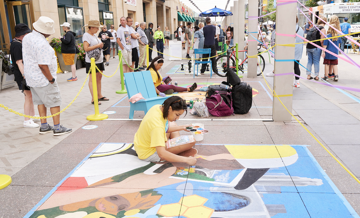 Downtown Minneapolis Street Art Festival returns to Nicollet Mall